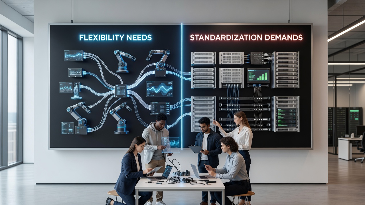 Balancing Flexibility Needs Against Standardization Demands in Xenstage Configuration Setups